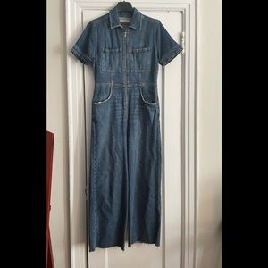 Reformation Denim Jumpsuit. Offers are welcome!